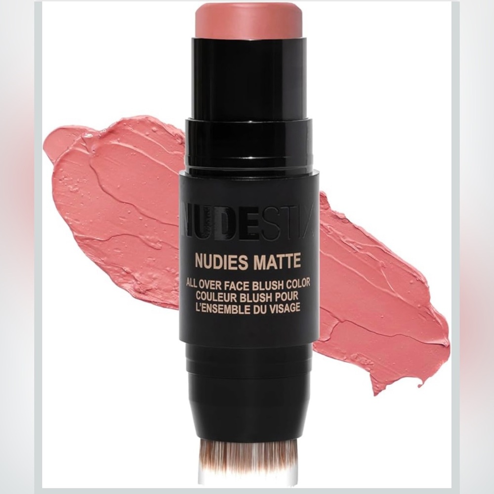 NUDESTIX NUDIES MATTE All Over Face Blush Naughty N’ Spice Dusty Rose Nude